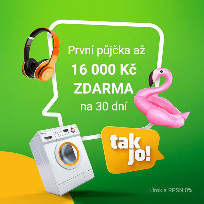 První půjčka až 16 000 Kč ZDARMA na 30 dní. RPSN 0 %, úrok 0 %